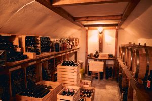 Bodegas de champán en Reims, Francia